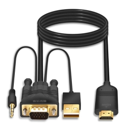 Convertitore VGA TO HDMI +...